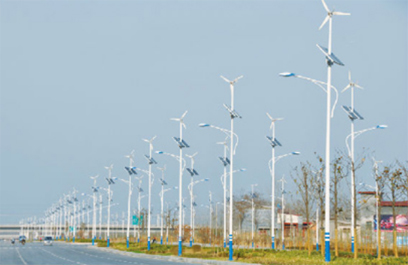 风光互补太阳能路灯厂家