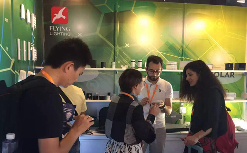 正翔照明参加香港照明展