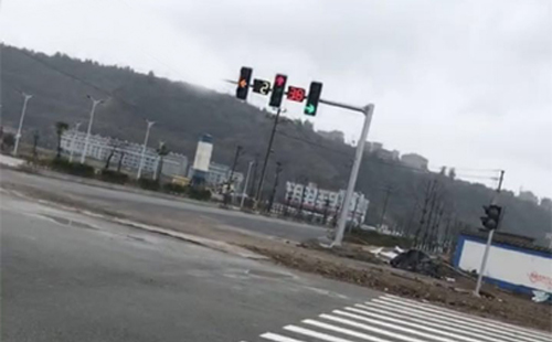 智能交通信号灯，智慧城市生活