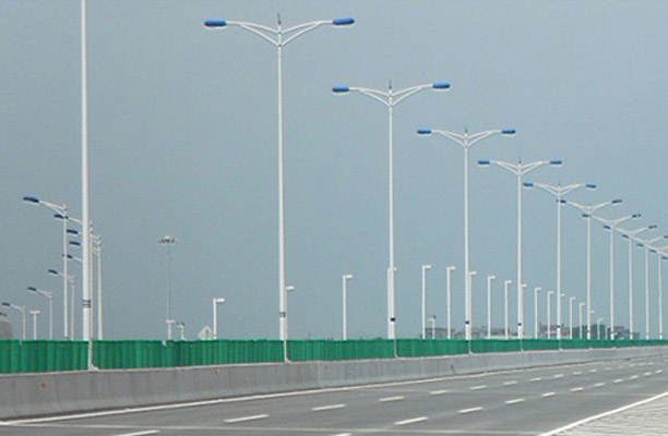 广乐高速韶关连接段的路灯工程