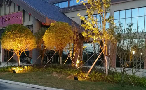 景观亮化之江西上饶生活驿站