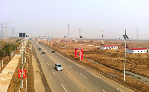 古镇太阳能路灯生产厂家-正翔照明案例