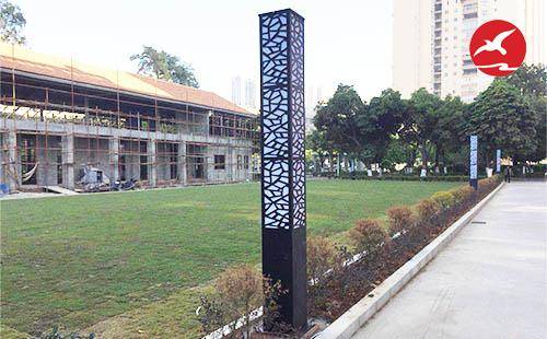 正翔照明完成了广西贵港市人民医院LED景观灯工程