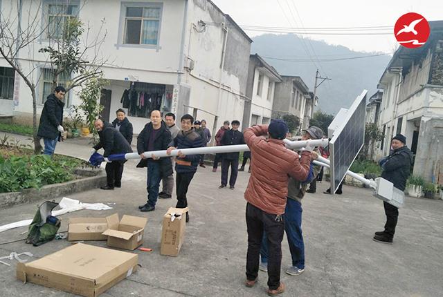 正翔照明农村太阳能路灯