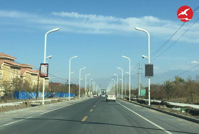 城市发展智慧路灯为生活公共设施