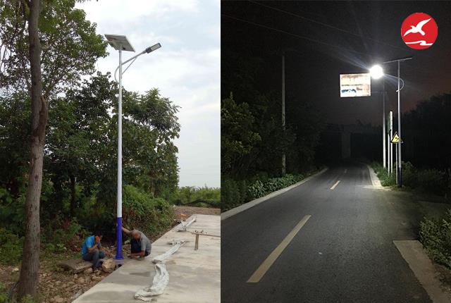 农村LED太阳能路灯