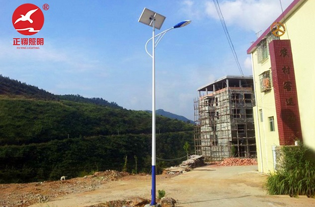 贵州凯里6米太阳能路灯工程案例