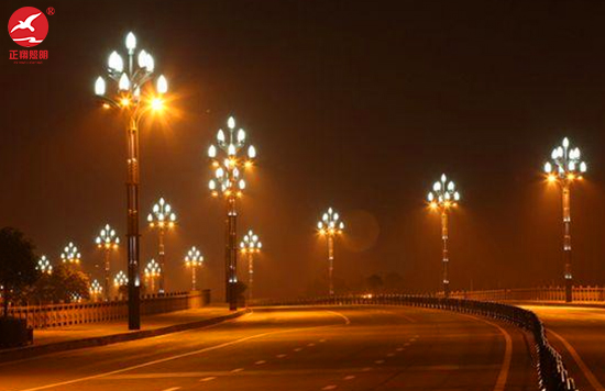 正翔照明中华灯亮相内蒙口包头市大街上