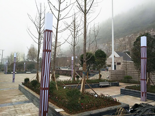 贵州务川丹砂广场景观灯