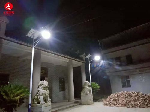 湖南省常宁市罗桥镇太阳能路灯