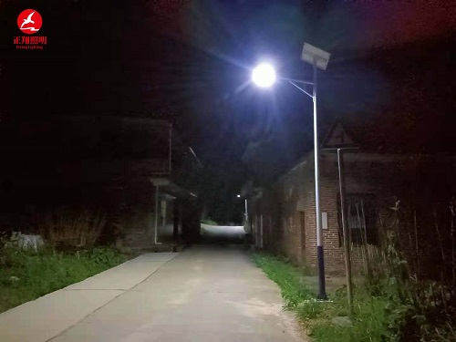 湖南省常宁市罗桥镇太阳能路灯