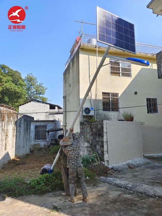 广西乡村太阳能路灯