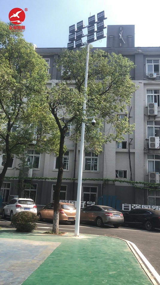 武汉外国语学校球场灯