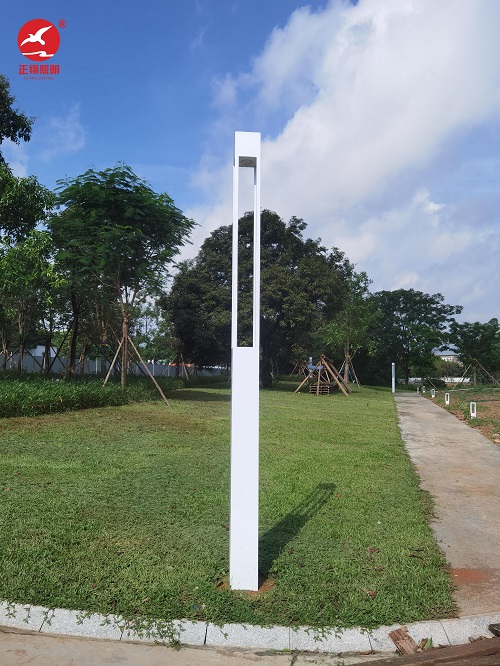 佛山南海白色庭院灯安装