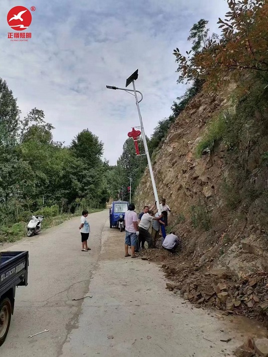  正翔太阳能中国结路灯