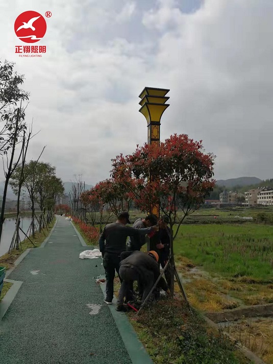 福建宁德大型景观灯安装