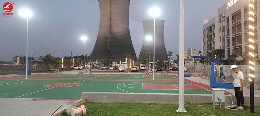 佛山三水园区高杆灯景观灯