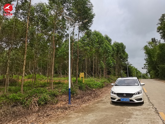 江门恩平太阳能路灯安装