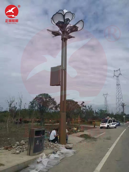 四川成都都姜堰景观玉兰灯