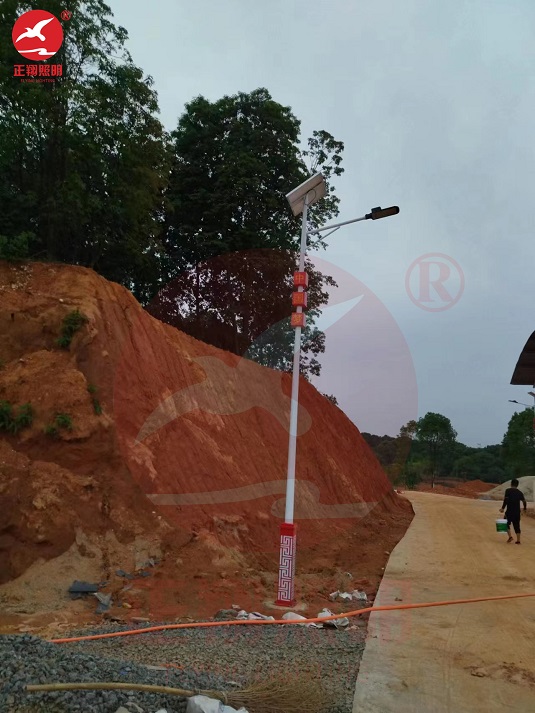 江西民族风太阳能路灯