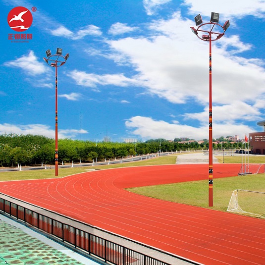 名族风特色球场高杆灯