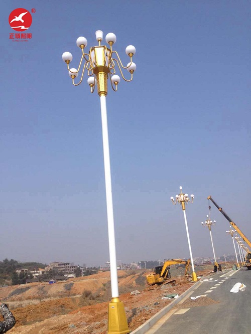 临夏道路中华灯