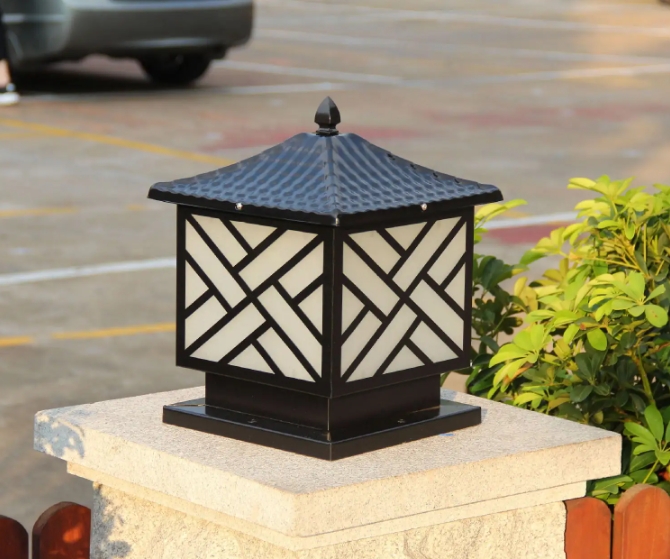 太阳能柱头灯安装注意事项