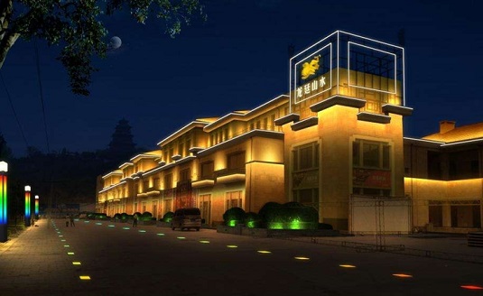 洗墙灯应用场景