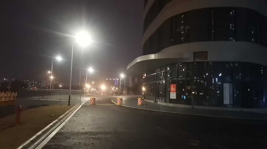 浙江丽水市人民医院市电景观灯工程案例