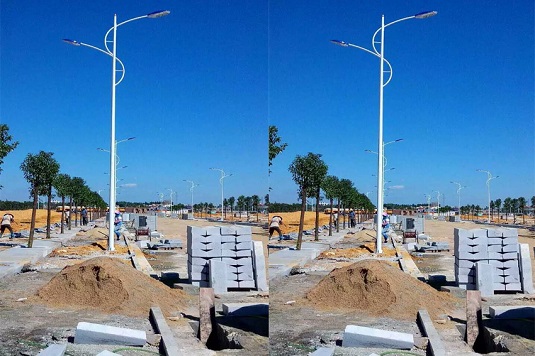 广东佛山市LED市政路灯工程安装