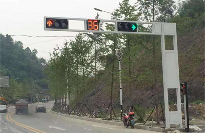 一体式交通信号灯-正翔9306应用图 (1)