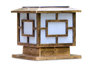 太阳能柱头灯 正翔9105