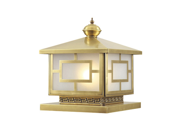 全铜柱头灯 正翔9106