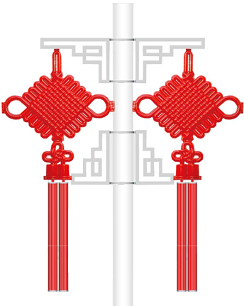 LED中国结路灯 正翔1204