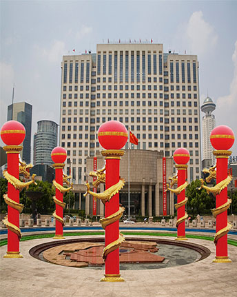 盘柱龙形景观灯 正翔1109