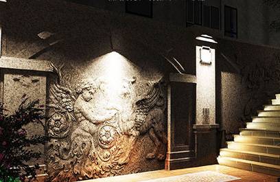 太阳能壁灯-正翔8607应用图 (3)