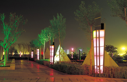 方型景观灯-正翔1049应用图-(4)