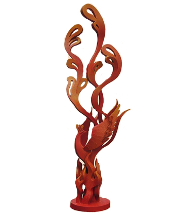 大型户外LED凤凰艺术景观灯 正翔1050