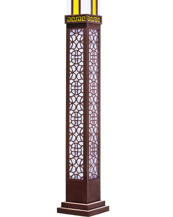 仿古双臂LED景观灯 正翔1051