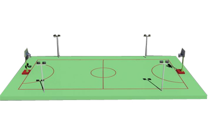 户外LED球场灯效果图 -正翔2705 (2)