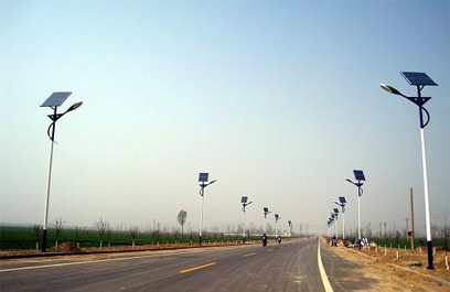 LED太阳能路灯 正翔2003应用图 (4)