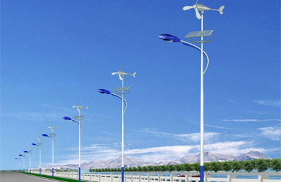 太阳能风光互补路灯 正翔2308应用图2