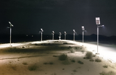 新农村太阳能路灯 正翔2104应用图2