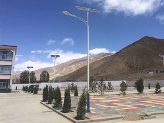 led太阳能一体化路灯厂家正翔照明-案例