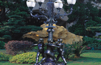 仿古庭院灯 正翔3402-应用图 (2)