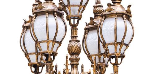 仿古庭院灯 正翔3404详情图 (2)