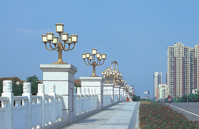 仿古庭院灯 正翔3404应用图 (3)