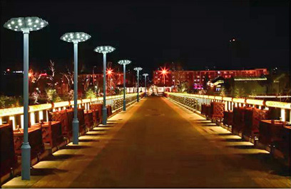 LED庭院灯 正翔3104应用图 (1)