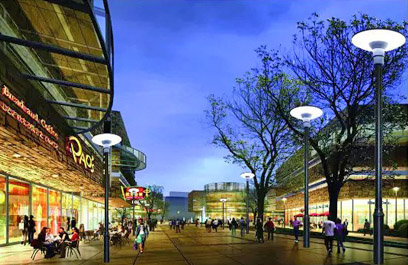 LED庭院灯 正翔3109应用图 (1)