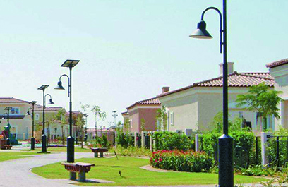 太阳能庭院灯 正翔3008应用图3